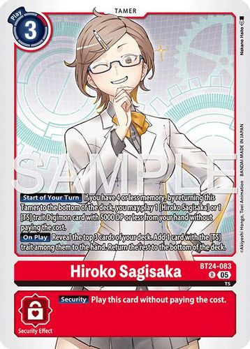 [BT24-083](R) Hiroko Sagisaka (Foil)