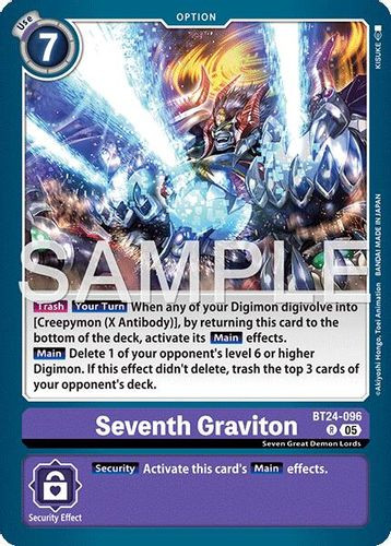 [BT24-096](R) Seventh Graviton (Foil)