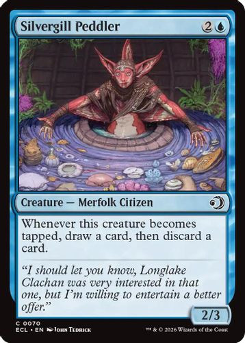 [ECL-0070](C) Silvergill Peddler (Foil)