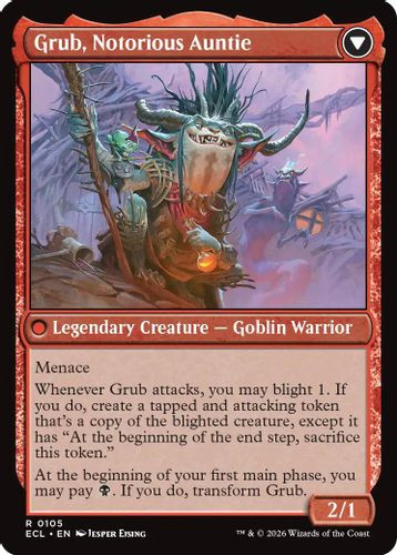 [ECL-0105](R) Grub, Storied Matriarch // Grub, Notorious Auntie