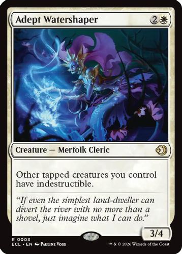 [ECL-0003](R) Adept Watershaper (Foil)