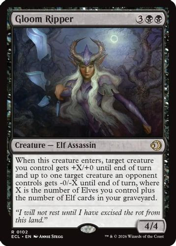 [ECL-0102](R) Gloom Ripper (Foil)