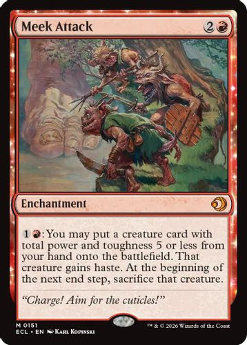 [ECL-0151](M) Meek Attack (Foil)