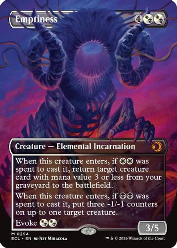 [ECL-0294](M) Emptiness (Borderless) (Foil)