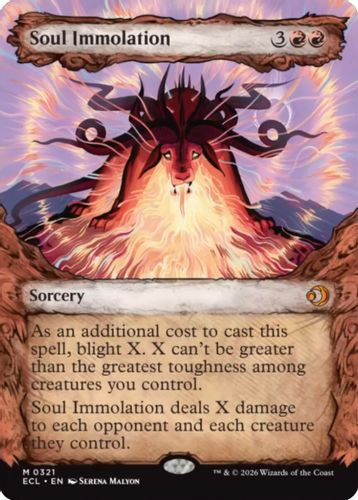 [ECL-0321](M) Soul Immolation (Showcase) (Foil)