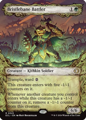 [ECL-0325](R) Bristlebane Battler (Showcase) (Foil)