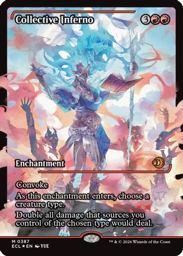 [ECL-0387](M) Collective Inferno (Showcase) (Foil)