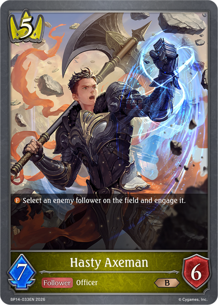 [BP14-033EN](B) Hasty Axeman