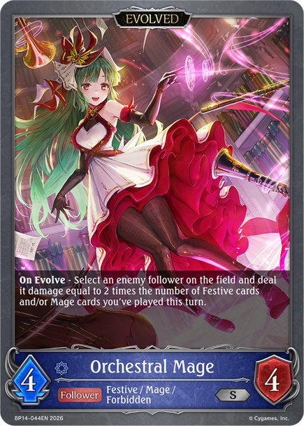 [BP14-044EN](S) Orchestral Mage (Evolved)