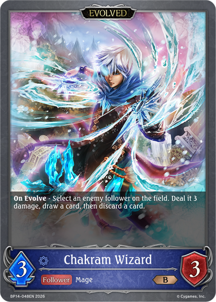 [BP14-048EN](B) Chakram Wizard (Evolved)