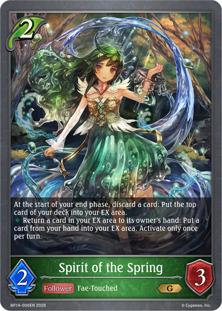 [BP14-006EN](G) Spirit of the Spring