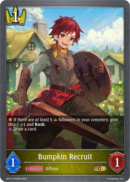 [BP14-024EN](G) Bumpkin Recruit
