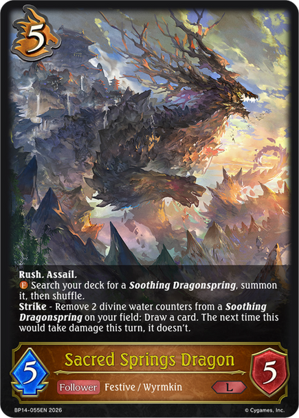 [BP14-055EN](L) Sacred Springs Dragon