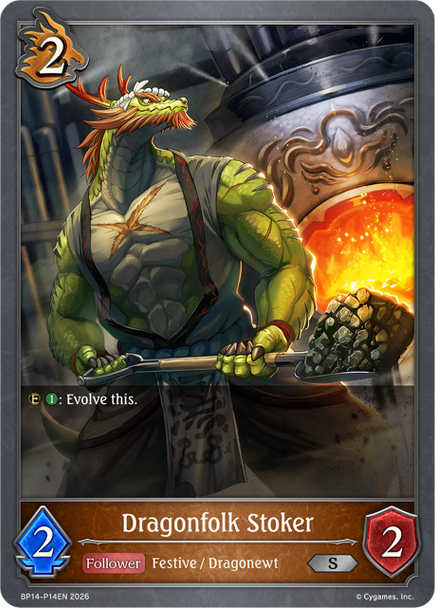 [BP14-P14EN](PS) Dragonfolk Stoker (Premium Foil)