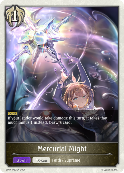 [BP14-P33EN](PT) Mercurial Might (Premium Foil)