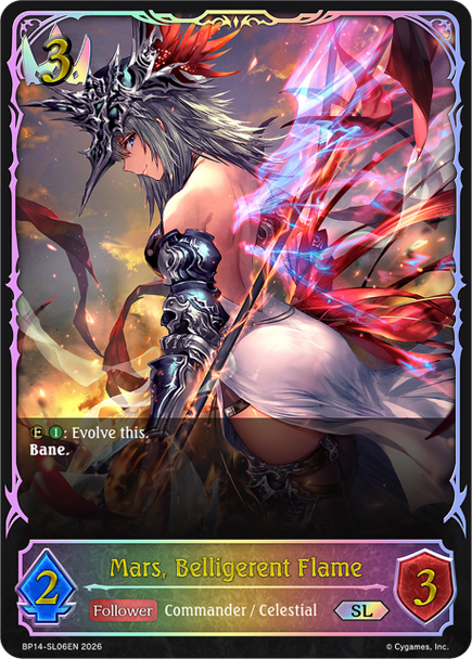 [BP14-SL06EN](SL) Mars, Belligerent Flame (Super Legendary)