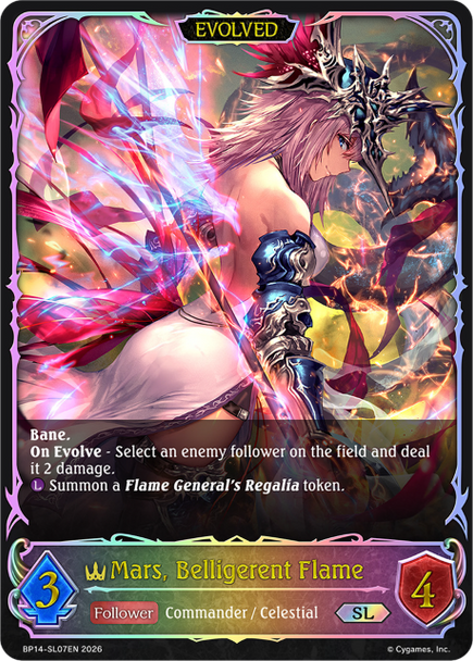 [BP14-SL07EN](SL) Mars, Belligerent Flame (Evolved) (Super Legendary)
