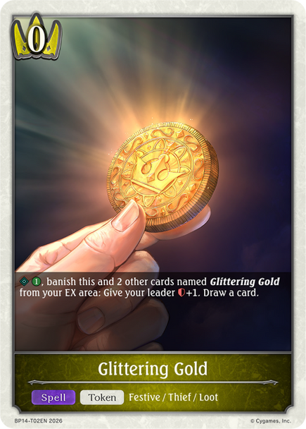 [BP14-T02EN](T) Glittering Gold (Token)