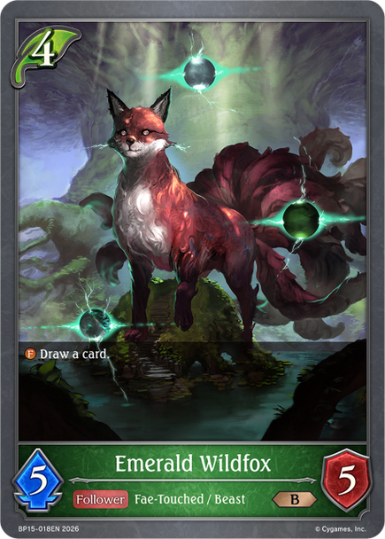 [BP15-018EN](B) Emerald Wildfox