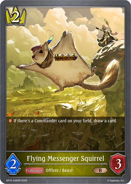 [BP15-036EN](B) Flying Messenger Squirrel