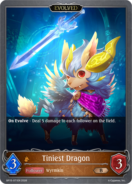 [BP15-071EN](B) Tiniest Dragon (Evolved)