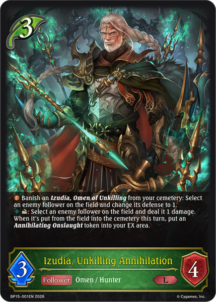 [BP15-001EN](L) Izudia, Unkilling Annihilation