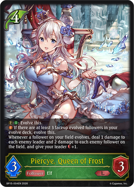 [BP15-004EN](L) Piercye, Queen of Frost