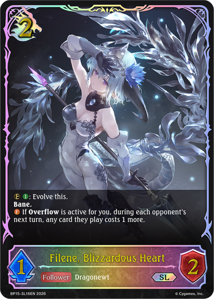[BP15-SL16EN](SL) Filene, Blizzardous Heart (Super Legendary)