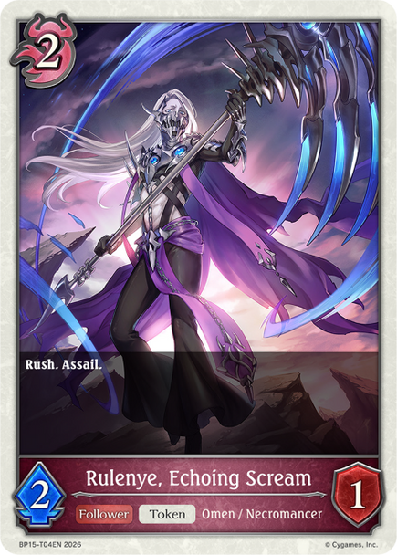 [BP15-T04EN](T) Rulenye, Echoing Scream (Token)