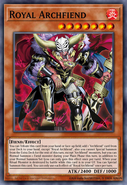 [BPRO-EN014] Royal Archfiend (Starlight Rare)<1st>
