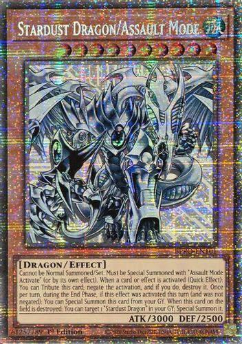 [BPRO-EN101] Stardust Dragon/Assault Mode (Starlight Rare)<1st>