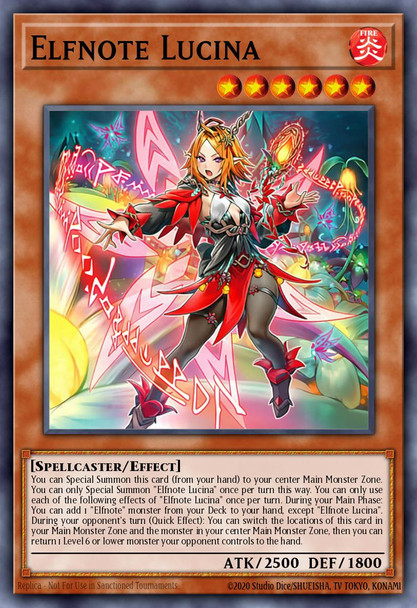 [BPRO-EN010] Elfnote Lucina (Secret Rare)<1st>