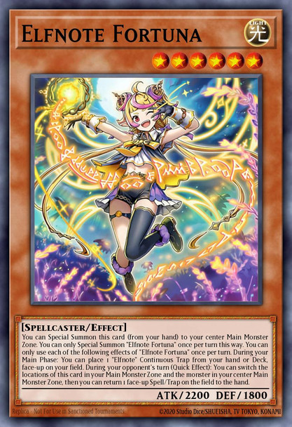 [BPRO-EN012] Elfnote Fortuna (Super Rare)<1st>