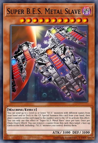 [BPRO-EN022] Super B.E.S. Metal Slave (Super Rare)<1st>