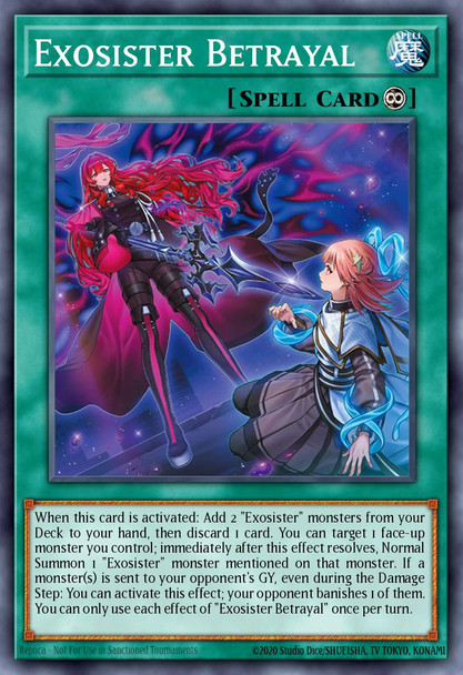 [BPRO-EN066] Exosister Betrayal (Super Rare)<1st>