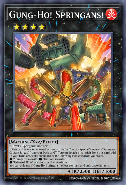 [BPRO-EN045] Gung-Ho! Springans! (Common)<1st>