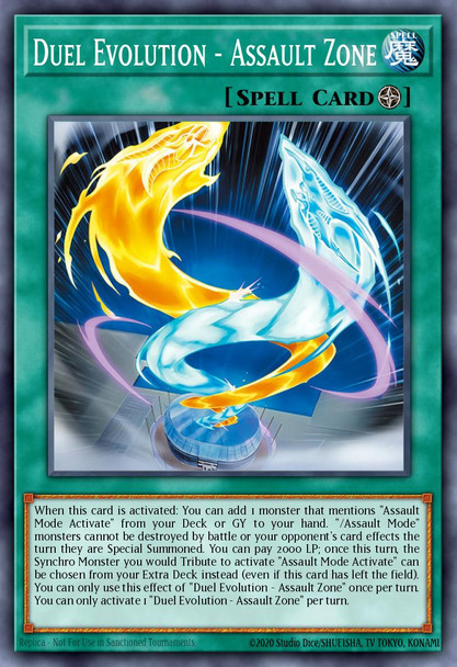 [BPRO-EN054] Duel Evolution - Assault Zone (Common)<1st>