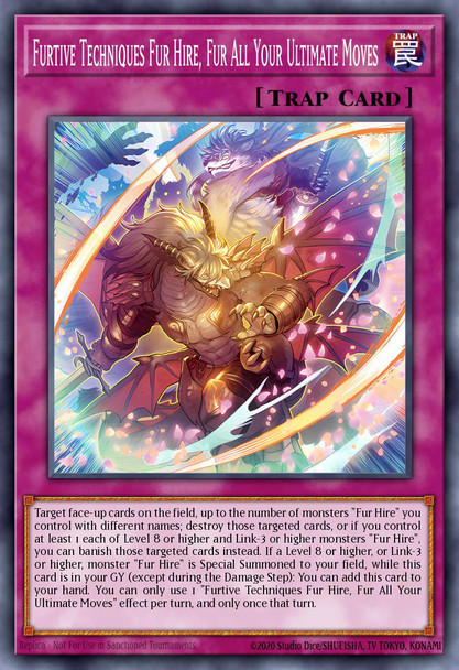 [BPRO-EN075] Furtive Techniques Fur Hire, Fur All Your Ultimate Moves (Common)<1st>