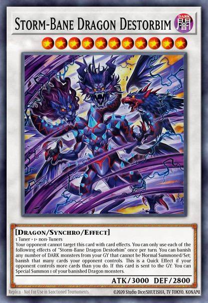 [BPRO-EN089] Storm-Bane Dragon Destorbim (Common)<1st>