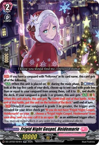 [DZ-LBT02/024EN](RR) Frigid Night Gospel, Heidemarie