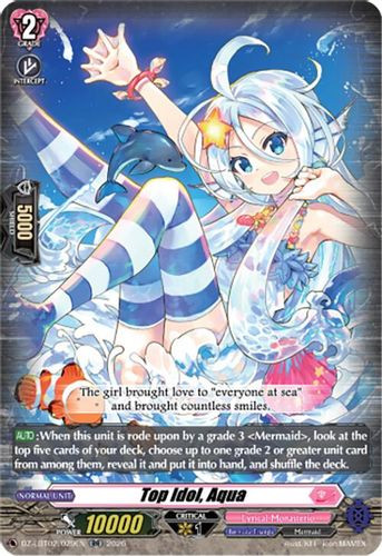 [DZ-LBT02/029EN](RR) Top Idol, Aqua