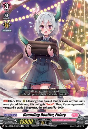 [DZ-LBT02/046EN](R) Unending Bonfire, Falory