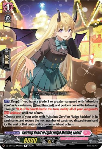 [DZ-LBT02/062EN](R) Twirling Heart in Light Judge Maiden, Luceil