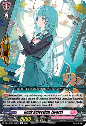 [DZ-LBT02/064EN](R) Book Selection, Livarel