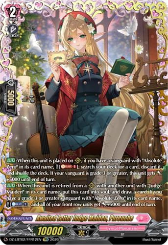 [DZ-LBT02/FFR12EN](FFR) Awaited Letter Judge Maiden, Pureuche (FFR)