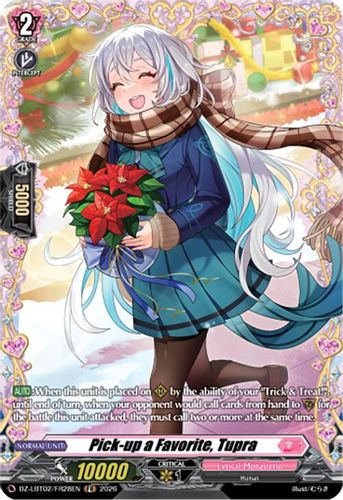 [DZ-LBT02/FR28EN](FR) Pick-up a Favorite, Tupra (FR)