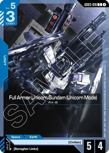 [GD03-016](C) Full Armor Unicorn Gundam (Unicorn Mode)
