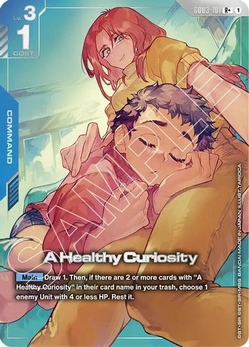 [GD03-101](R+) A Healthy Curiosity {Alt Art} {Foil}