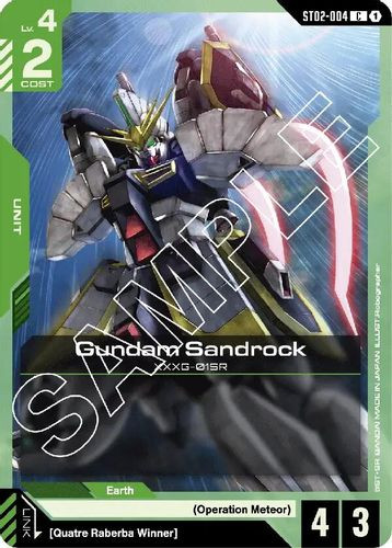 [ST02-004](C) Gundam Sandrock