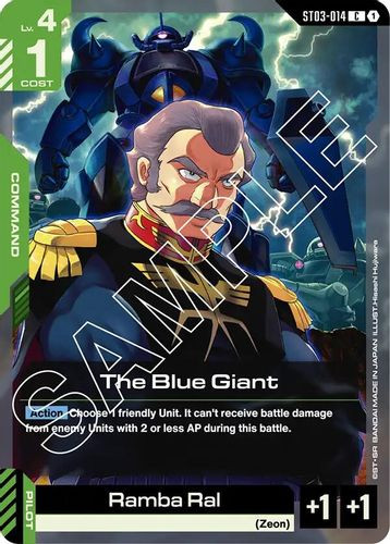 [ST03-014](C) The Blue Giant